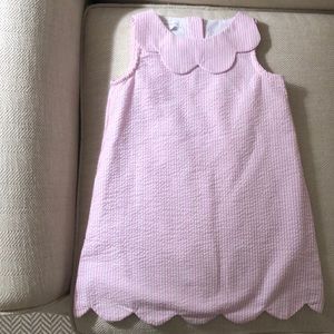 3T pink seersucker dress *Never Worn